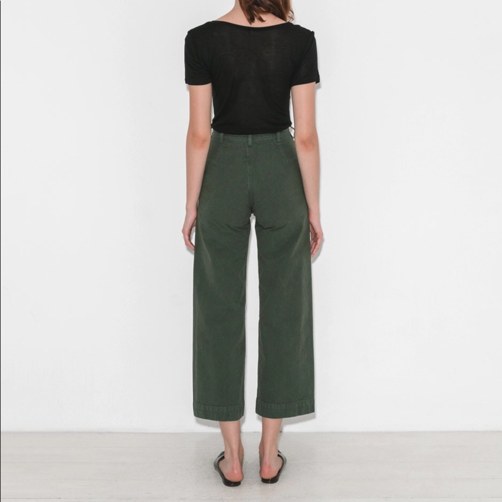 S🚫LD Jesse Kamm Olive Sailor Pant - Picture 2 of 4